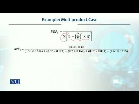 Example Multiproduct Case | Production / Operations management | MGT713_Topic038