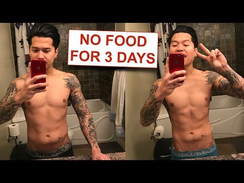 3 day water fasting weight loss results