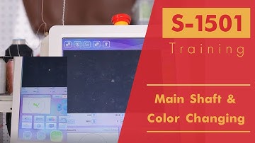 Smartstitch Embroidery Machine S1501 Troubleshooting   Main Axis 100 Error & Color Changing