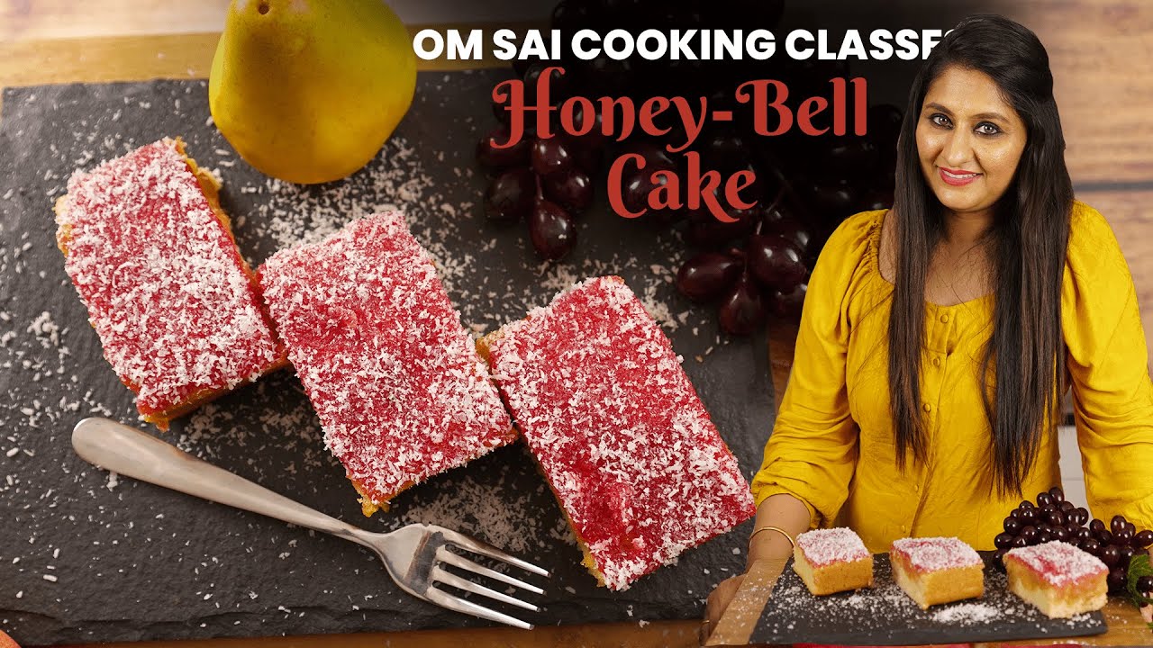 Honey Bell Cake Recipe हनीबेल केक रेसिपी Om Sai Cooking Classes