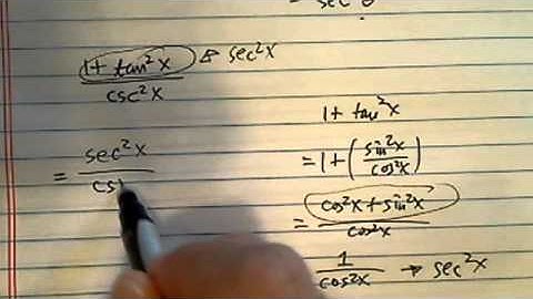 *simplify this trig function? (1 + tan^2x)/(csc^2x)