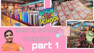 back to school shopping part 1  |wait for part 2👊 #vlogs #Aishani Samal