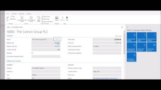 Analyzing Customer Activity in Dynamics 365 for Financials (Project Madeira)