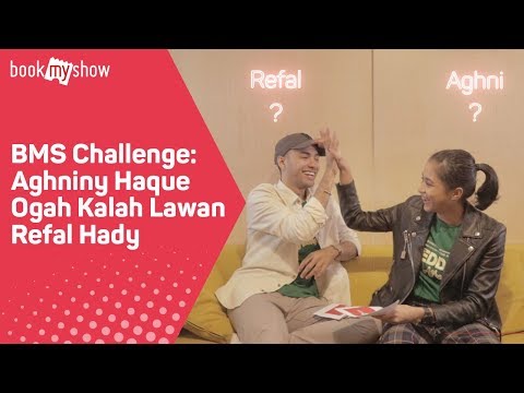 bms-challenge:-aghniny-haque-ogah-kalah-lawan-refal-hady---bookmyshow-indonesia