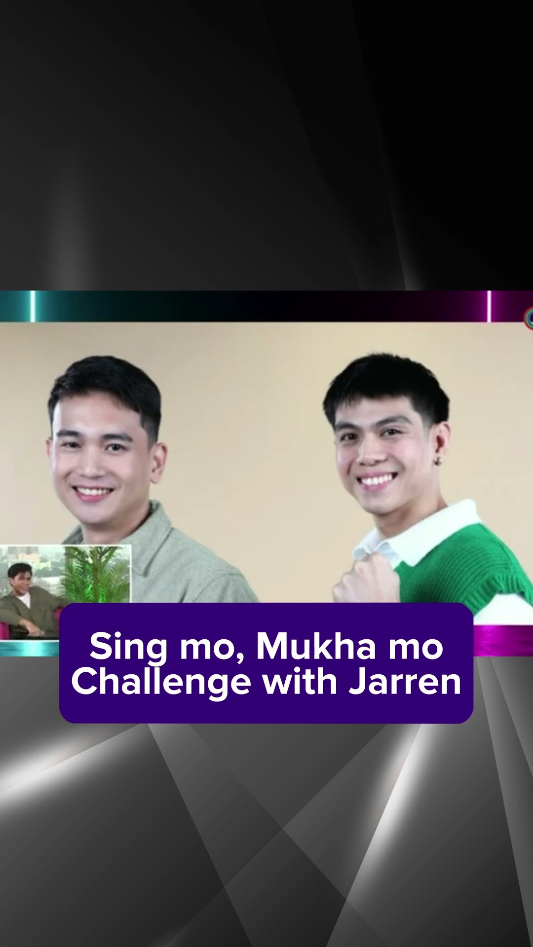 Sing Mo, Mukha Mo Challenge with Jarren Garcia | Kapamilya Shorts