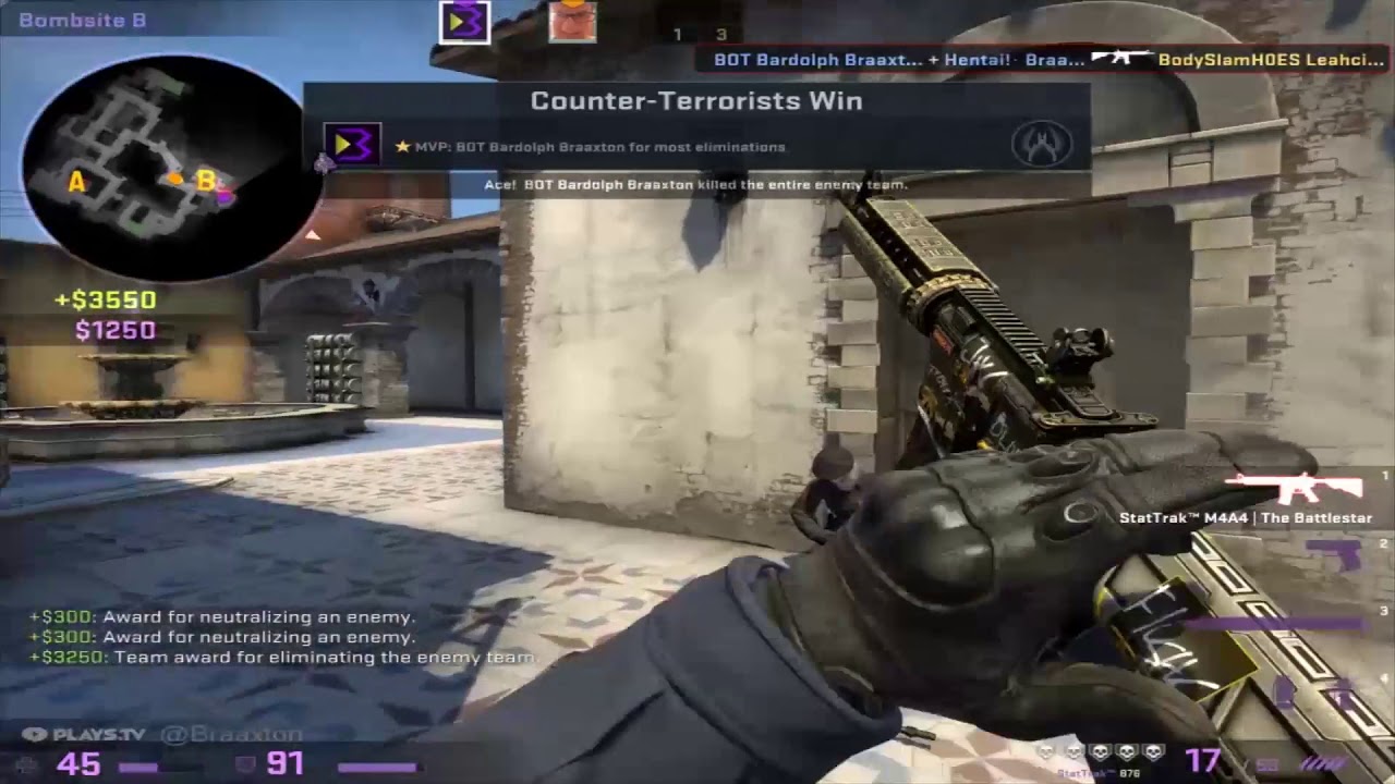 css Braaxton - 2nd Quarter 2018 CS:GO Clips