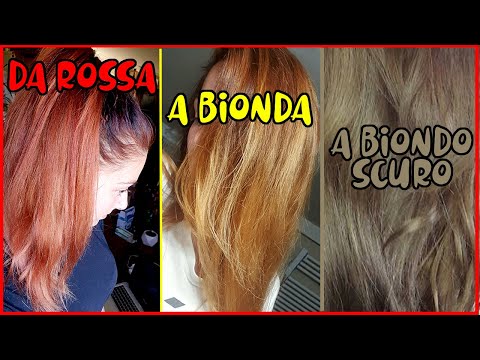 Video: Semplici modi per tornare al biondo dai capelli castani tinti