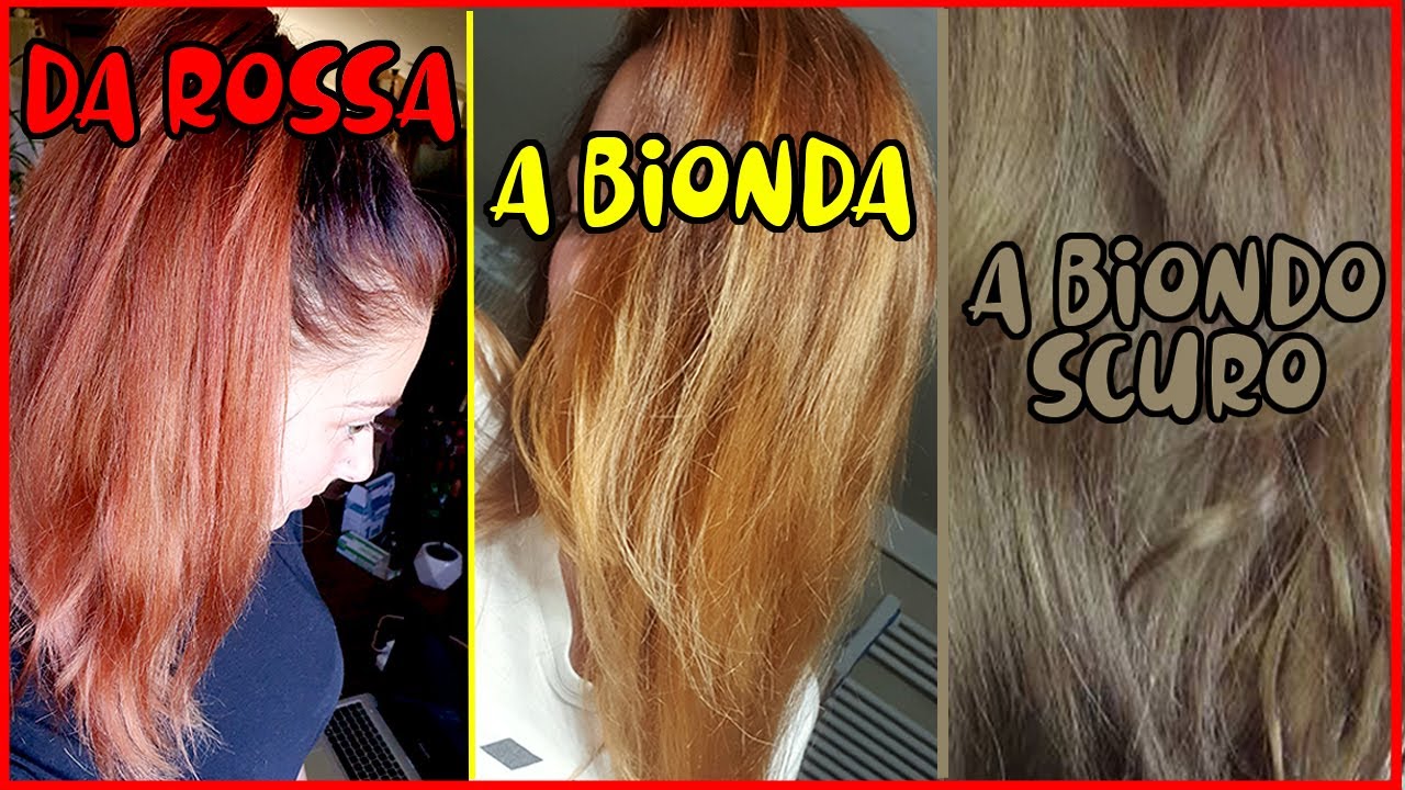 COME RIMUOVERE UNA TINTA SBAGLIATA e cambiare spesso colore di capelli  SENZA ROVINARLI 😜 - YouTube