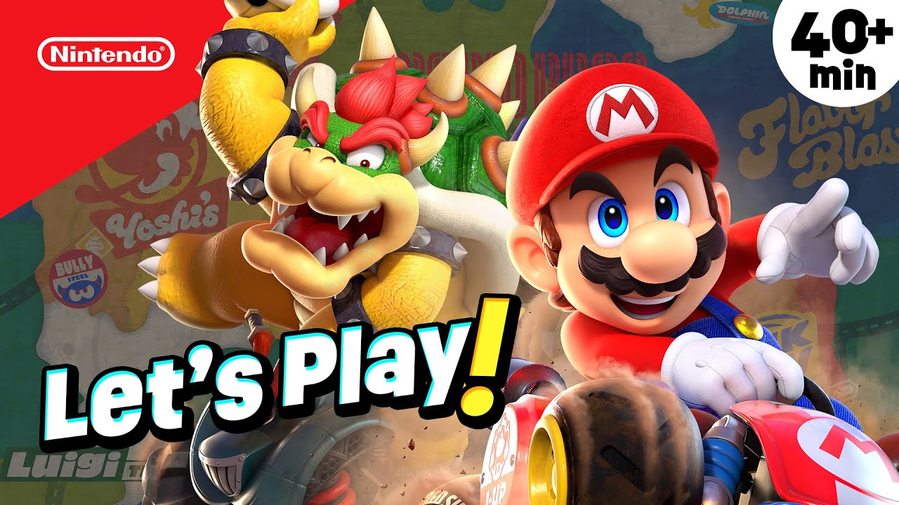 Let’s Play Mario Kart World 😎 40+ Mins of Gameplay For Kids | Play Nintendo