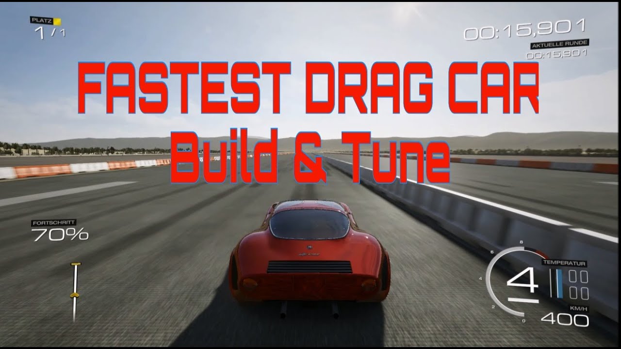 FASTEST Drag Car in Forza 5 | 1mile -20sec. | Build, Tune and Testdrive