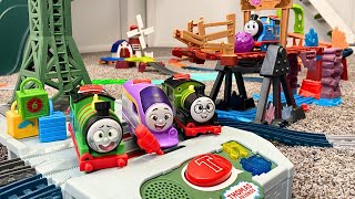 Thomas & Friends All Engines Go Talking Trains & Custom Trackmaster Track