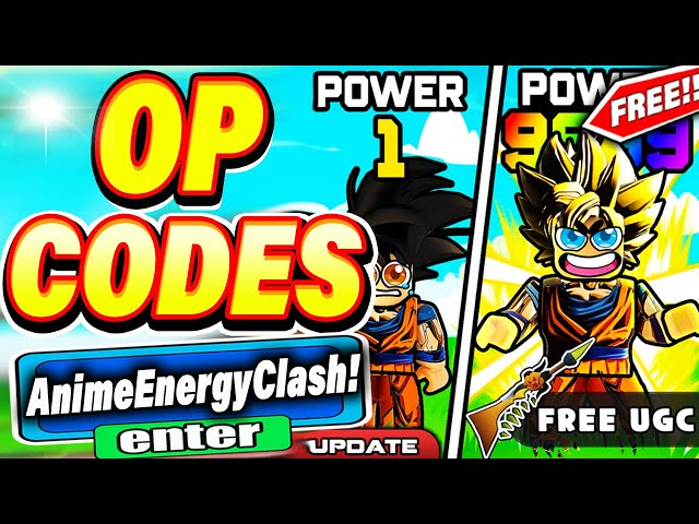 Anime Energy Clash Simulator Codes [Free Limited] - Try Hard Guides