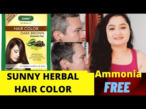 Sunny Herbal Hair Color Review In Hindi By Anusuya Chakrabarti || Sunny  Herbal Hair Color ingredient - YouTube