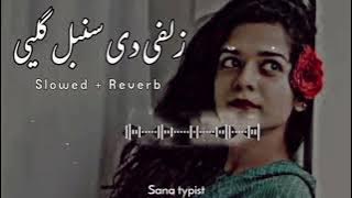 Zulfe De Sombal Gule Slowed Reverb  Pashto New Song tappy  tiktok 2023