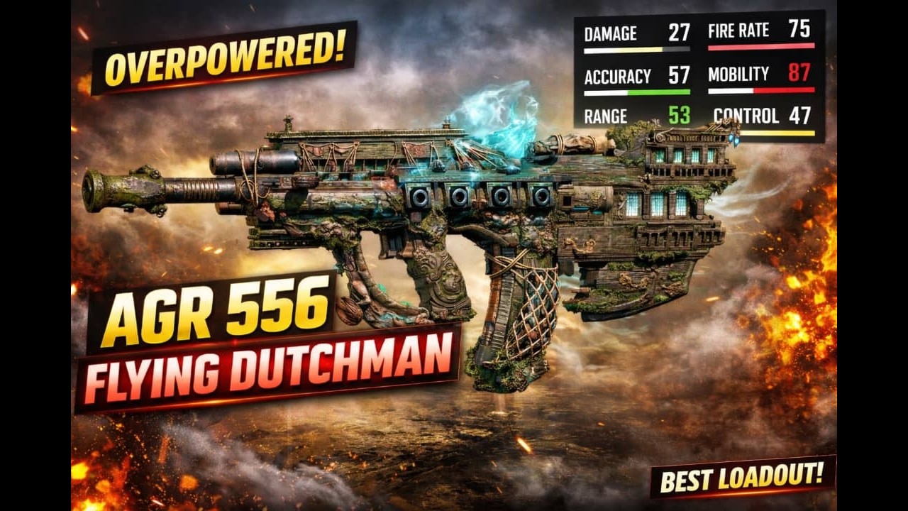 Trying the New Agr556 Flying Dutchman free Mythic | CoDM MP Ranked