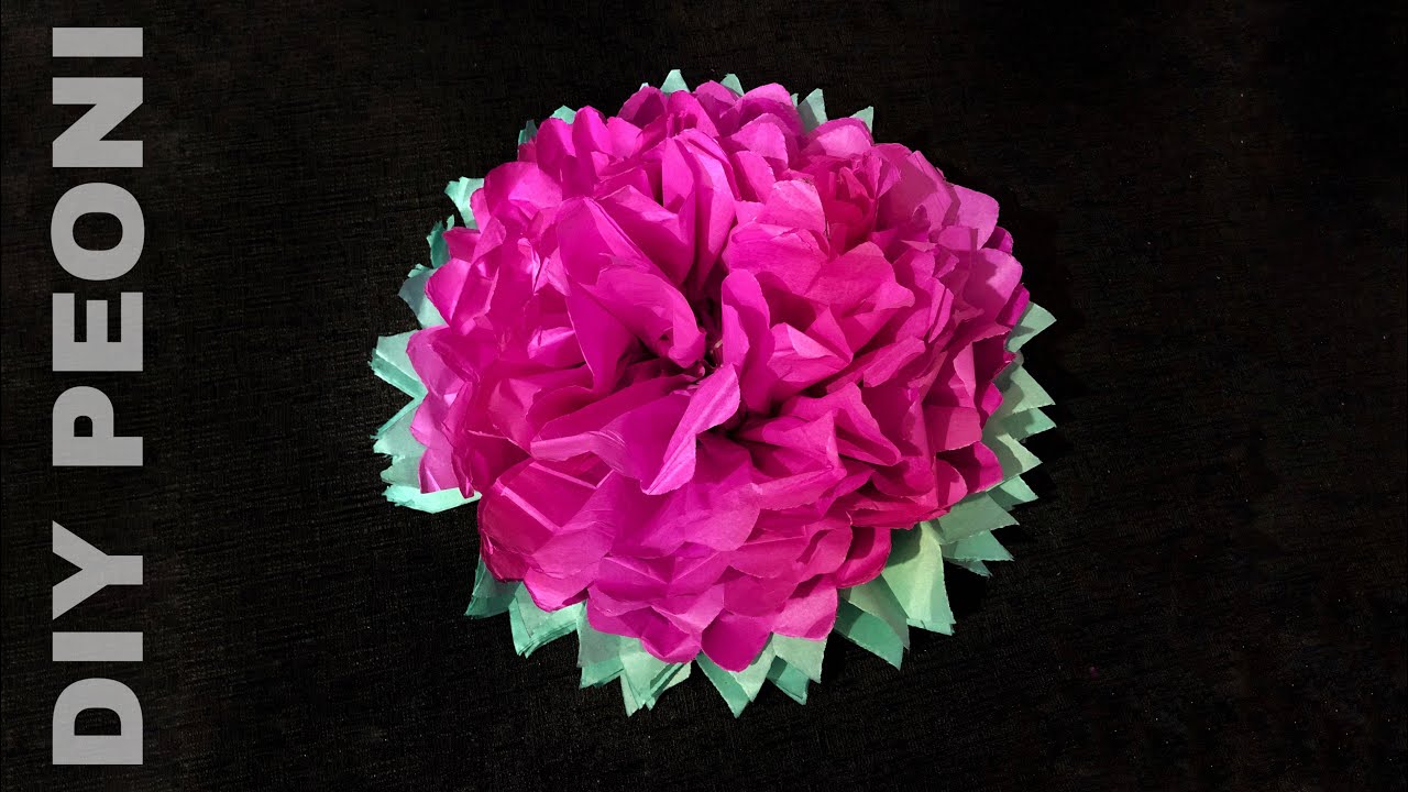 How To Make Tissue Paper  Kite Paper Flowers Quickly and Easily - video  Dailymotion