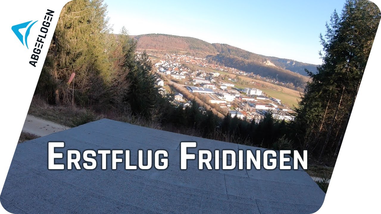 Gleitschirmfliegen in Fridingen | Erstflug DEZ 2019