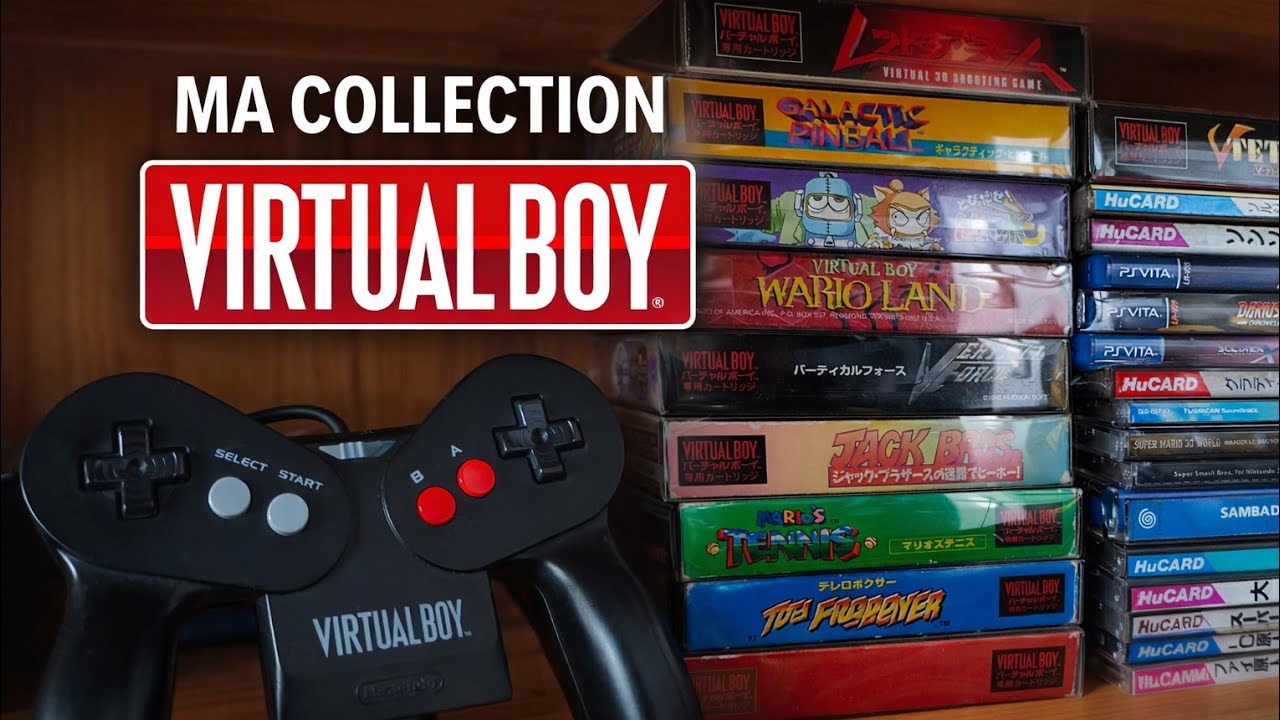ma collection virtual boy!!