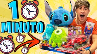 1 MINUTE TO GET EVERYTHING YOU CAN IN A TOY STORE!!