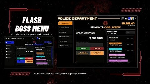 Flash Boss Menu – Advanced Leader UI for FiveM | FlashScripts
