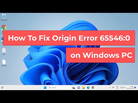How To Fix Origin Error 65546:0 on Windows PC