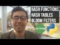 A short introduction to Hash Functions, Hash Tables and Bloom Filters