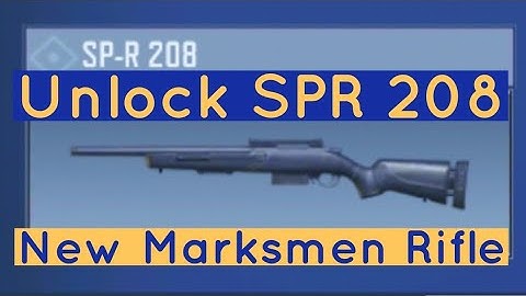 How to Unlock SPR 208 marksmen rifle in CallofDuty Mobile| Guide to all New Challenges in CodM