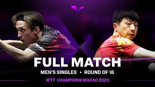 FULL MATCH | MA Long vs Liam PITCHFORD | MS R16 | #WTTMacao 2023