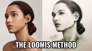 🌟Draw More Accurate Portrait: Beginner's Guide to the Loomis Method | Step by Step