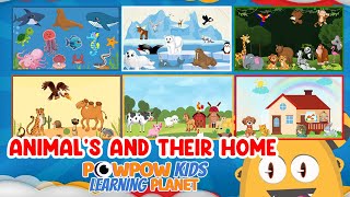 ANIMALS AND THEIR HOME A KINDERGATEN EXPLORATION