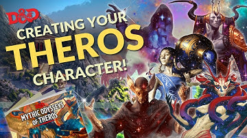 Character & Deity Guide for Mythic Odysseys of THEROS! | 50 Ideas for when GODS walk the earth! 🏛️☀️