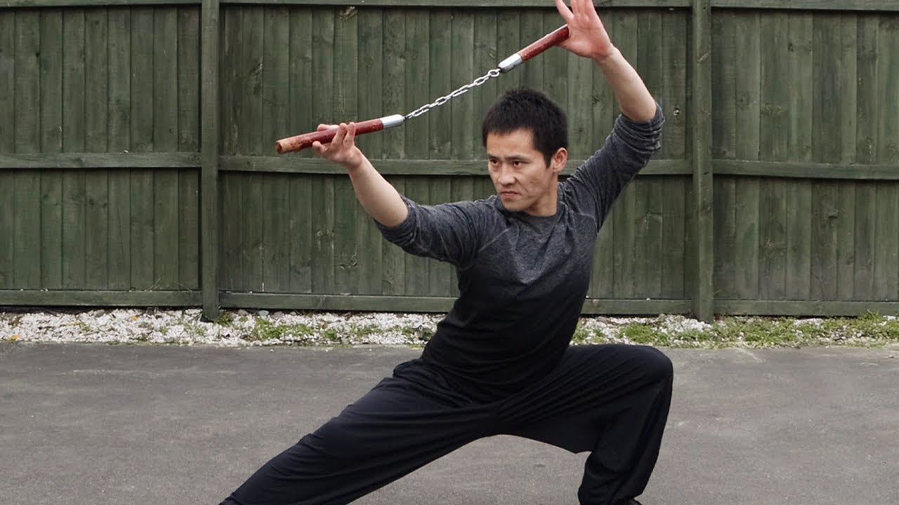 Bruce Lee Nunchaku For Beginners - Kung Fu Nunchucks Tutorial - YouTube