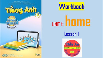 BÀI TẬP TIẾNG ANH LỚP 6 MỚI (I Learn Smart World) - Unit 1. HOME - Lesson 1