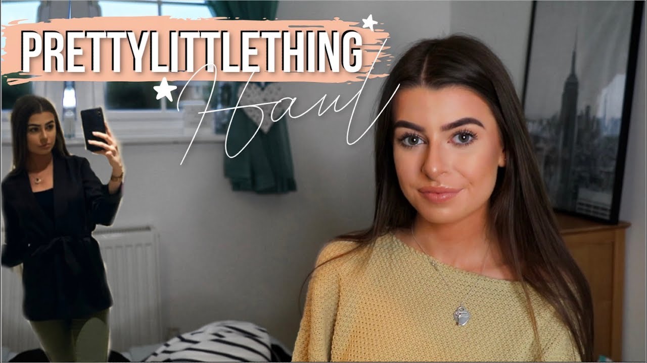 🍁🍂 AUTUMNAL PRETTY LITTLE THING TRY-ON HAUL OCTOBER 2019 | HelloAmyy AD GIFTED
