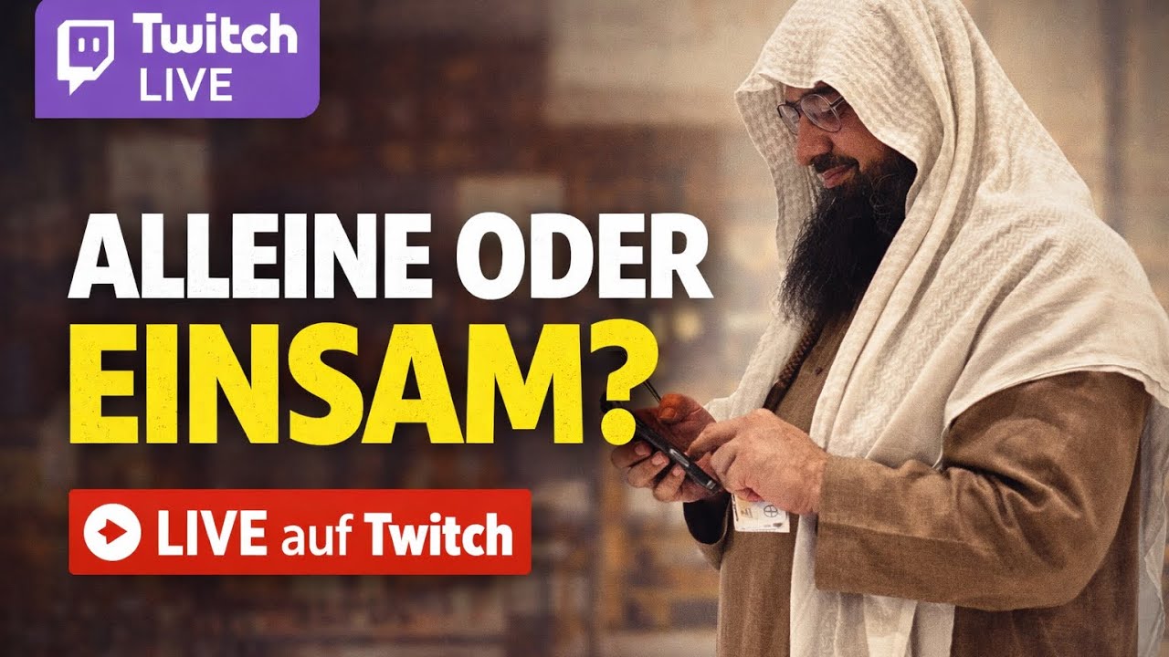 Abu Alia Live  - Twitch - Alleine oder Einsam ? 2/2
