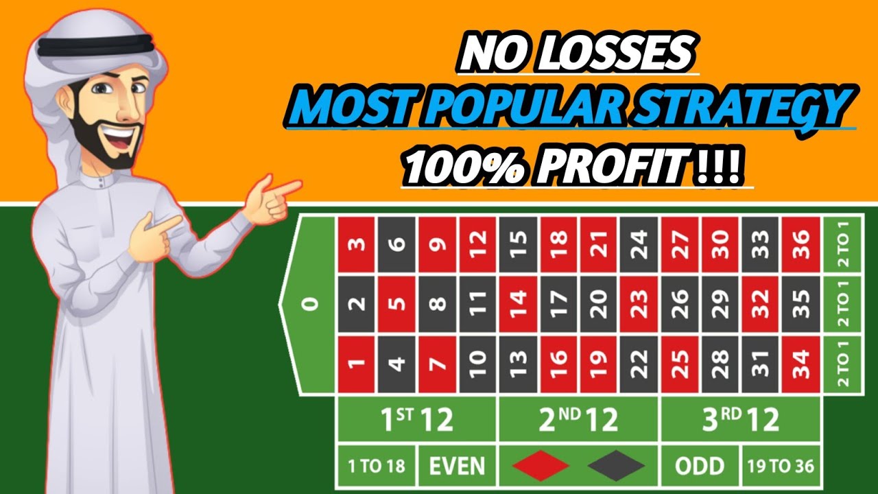 NO LOSSES MOST POPULAR STRATEGY 100 PROFIT !!! 😱 ROULETTE STRATEGY TO WIN / CASINO ROULETTE 