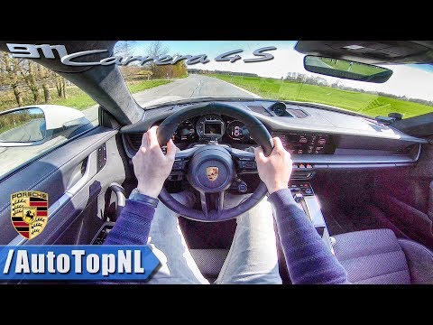 2019 Porsche 911 992 Carrera 4S PDK | POV Test Drive by AutoTopNL