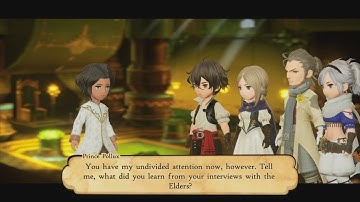 Bravely Default II - 143 - Chapter 4-13 - Questioning the Elders
