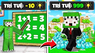 KHANGG BEDWARS THỬ THÁCH 24H NÂNG CẤP TRÍ TUỆ TỪ 0 ĐẾN 1 TRIỆU THÔNG MINH *NOOB TEAM SỞ HỮU 1 TỶ IQ