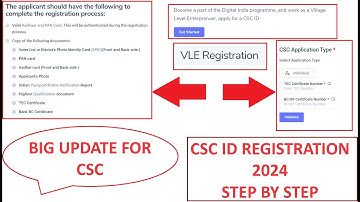 CSC ID REGISTRATION 2024 | NEW PROCESS GUIDELINE STEP BY STEP #viral #csc #cscvle #cscupdate