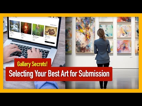 How to Choose My Best Art to Submit to a Gallery. Expert Advise!