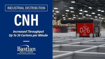 CNH Industrial Scales Distribution with Bastian Solutions