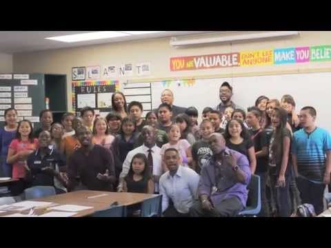 The Fellas      MAKING HOPE HAPPEN  with Juanita Blakely Jones Elementary School