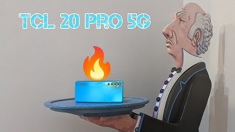 TCL Marine Blue 20 Pro 5G   - First Look
