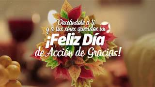 Feliz Día de Acción de Gracias!