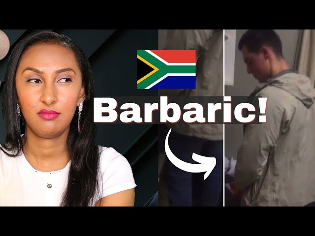 😡😡😡White Student Filmed Peeing All Over BIack Student's Belongings In South Africa 🇿🇦