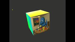 OpenGL Cube - Textured Face - 24 Vertices