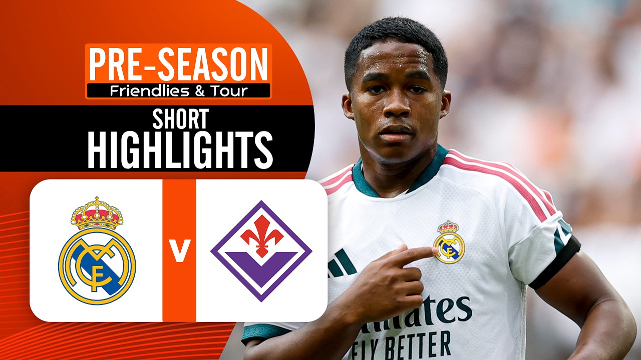 [Highlights] Pre-Season Friendly 2026 : Real Madrid vs Fiorentina (01-08-69)
