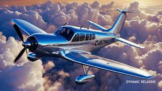 🛩️ Inside CESSNA 172 Single Engine Aircraft Propeller Sounds for Sleep 😴 🎧