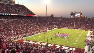 OU pregame - Iowa state